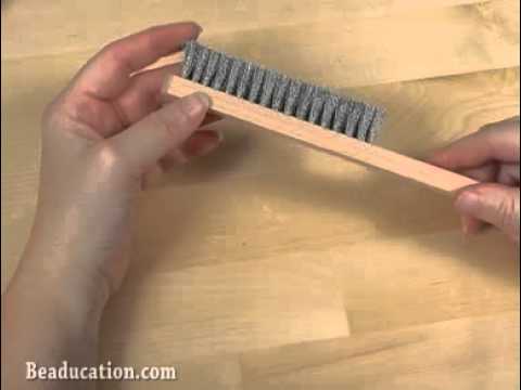 Brass Wire Brush  Jewelry Making Tools – Beaducation