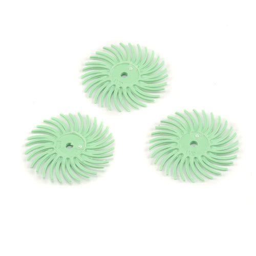 Jewelry Making Tools 3M Radial Disc 3/4" 1 micron (Light Green) - 3 Pack