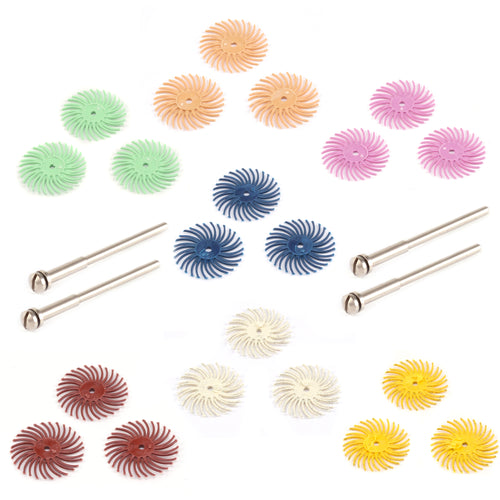 Jewelry Making Tools Radial Kit with 7 Radial Grits and 4 Mandrels
