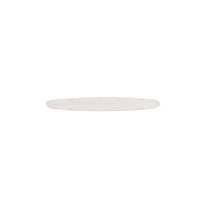 Pewter Tapered Flat Ring Blank, 57.2mm (2.25") x 7mm (.28") - SIZE 6-8