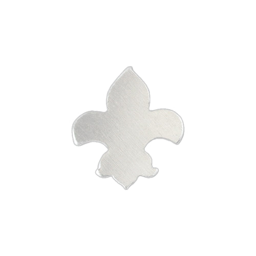 CLOSEOUT Aluminum Fleur de Lis, 33.25mm (1.3") x 29.6mm (1.16"), 18 Gauge