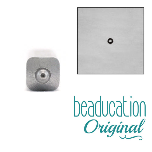 Metal Stamping Tools Degrees Symbol  or Circle Metal Design Stamp 1mm - Beaducation Original