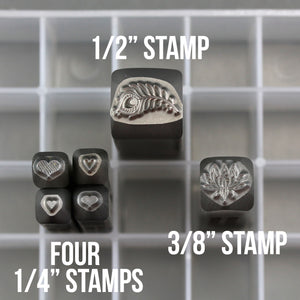Design Stamp Holder, 12mm Holes, 50 Holes