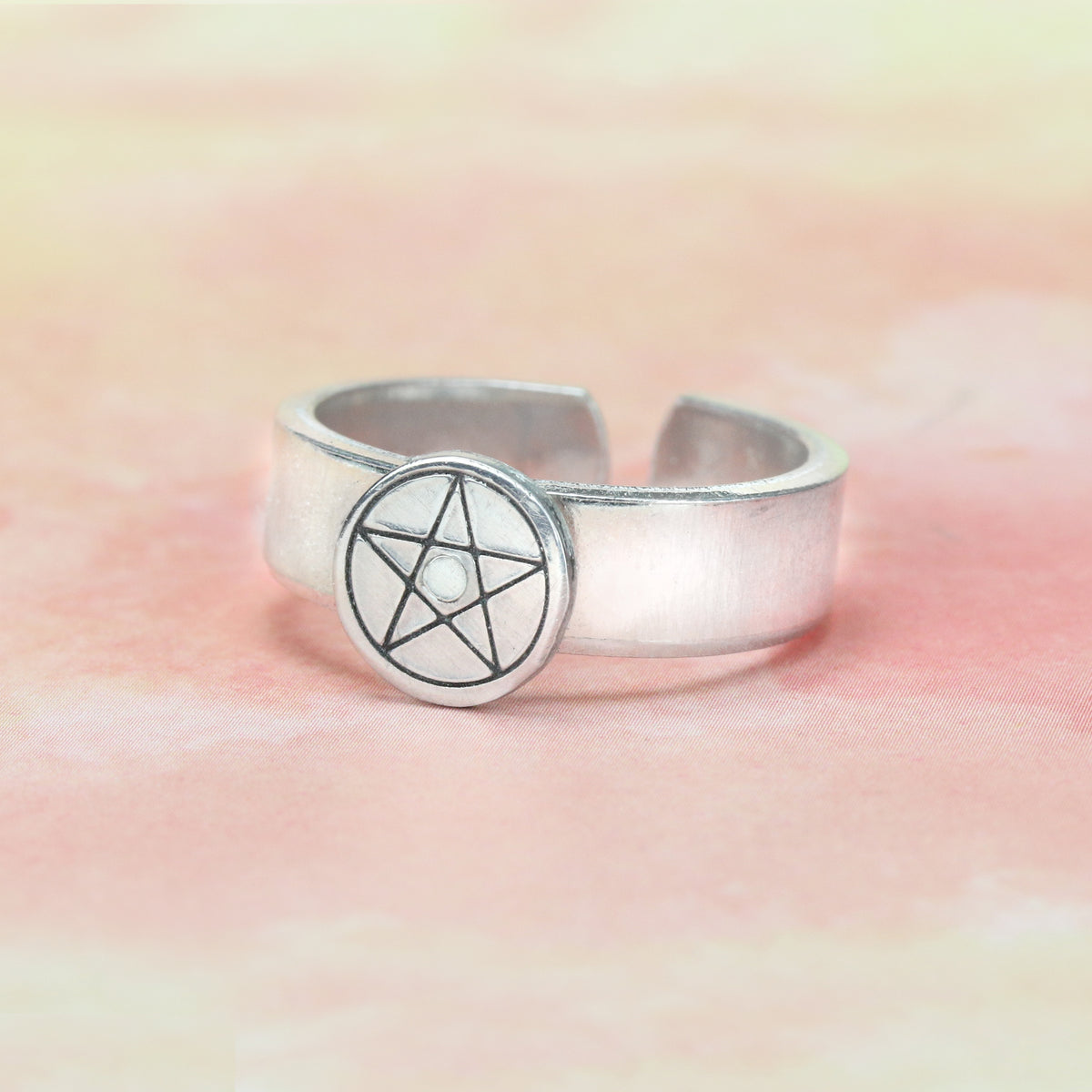 Pentagram Metal Design Stamp by Font Fixation