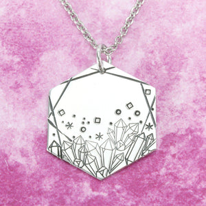 Crystal Mystical Necklace, DIY Design
