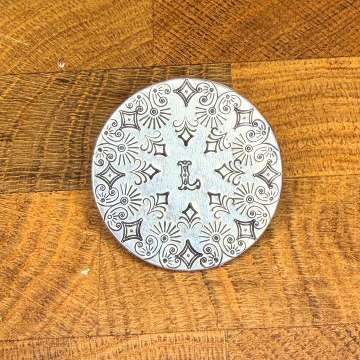 Small Diamond Element Metal Design Stamp, 5mm - Beaducation Original