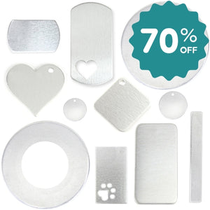  70% off Bulk Blank packs 