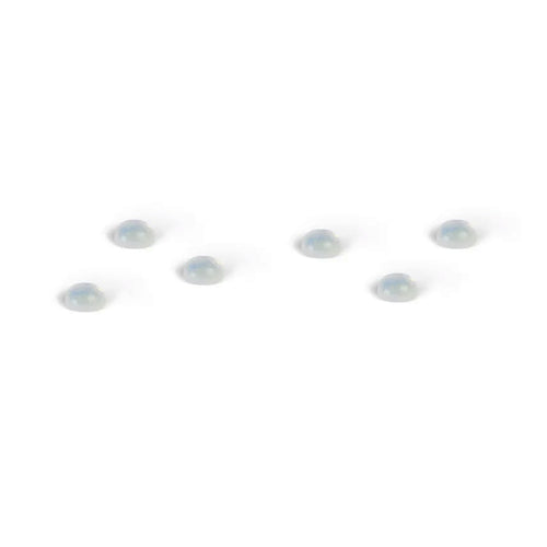 Rainbow Moonstone Round Cabochons, 5mm, Pack of 6