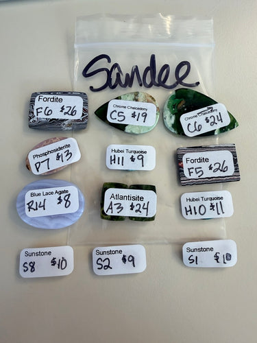 Sandee Invoice Cab Sale 12/2 & 12/4/25