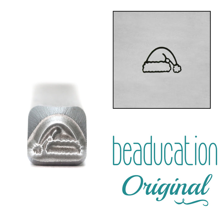 Santa Hat Metal Design Stamp, 5.2mm - Beaducation Original