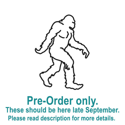 COMING SOON Bigfoot / Sasquatch Walking Right Metal Design Stamp, 10mm - Beaducation Original