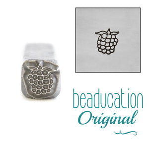 PRE-ORDER Raspberry Metal Design Stamp, 5mm - Beaducation Original