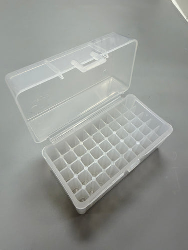 Plastic 1/4" Stamp Holder with Lid Destash *Please Read Description