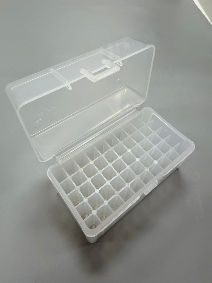 Plastic 1/4" Stamp Holder with Lid Destash *Please Read Description