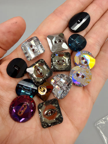 20 Swaroski Buttons Destash *Please Read Description