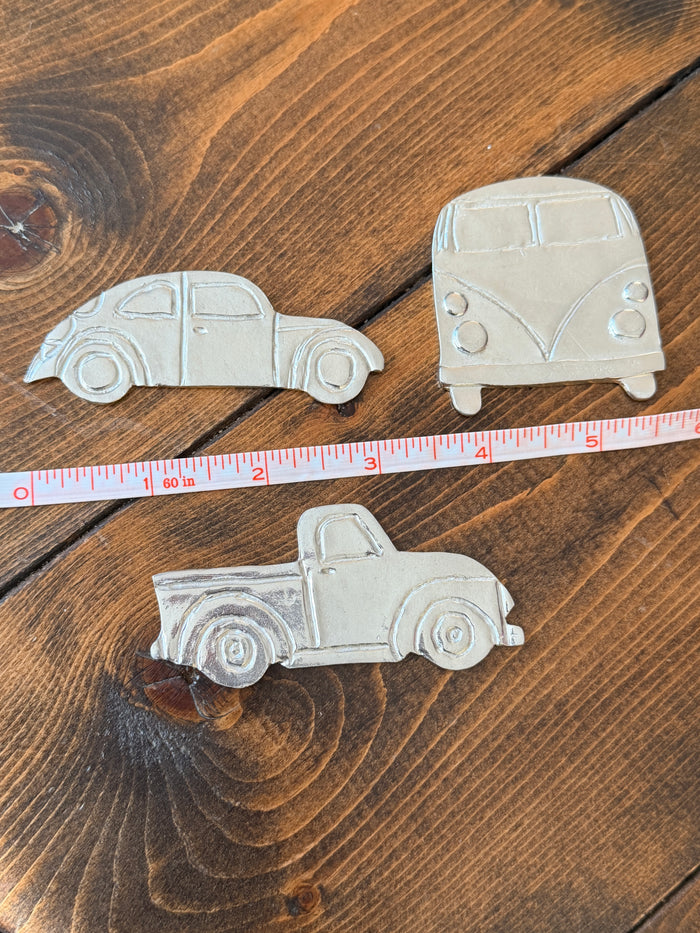 Pewter Cars Pack, Blanks Destash *Please Read Description