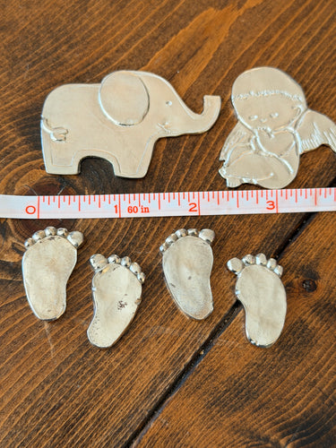 Pewter Baby Mix Pack Blanks Destash *Please Read Description