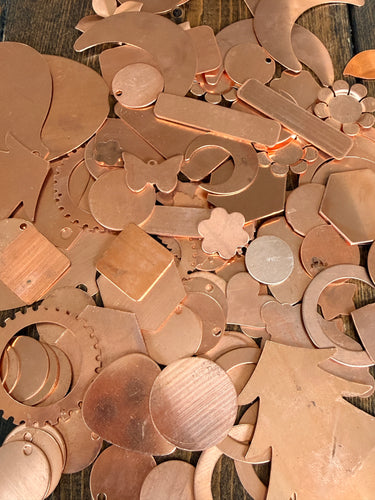 Super Random Copper Blank Mix Packs, Destash *Please Read Description