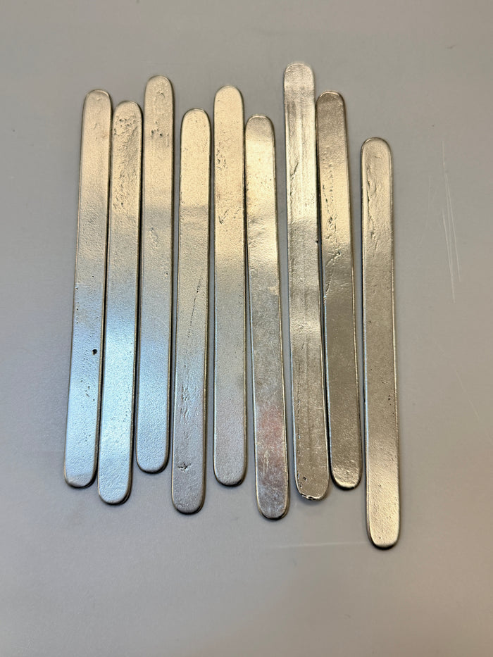 Imperfect Pewter Bracelet Blanks, Destash *Please Read Description