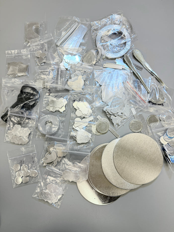 Super Random Aluminum Blanks Mix Pack #1, Destash *Please Read Description