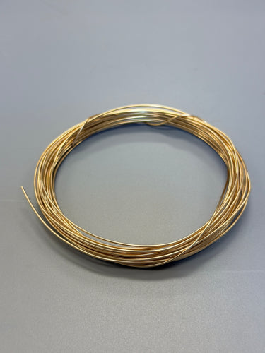 20 Feet (.91 ozt) 20 Gauge 14/20 Gold Filled Round Dead Soft Wire, Destash *Please Read Description