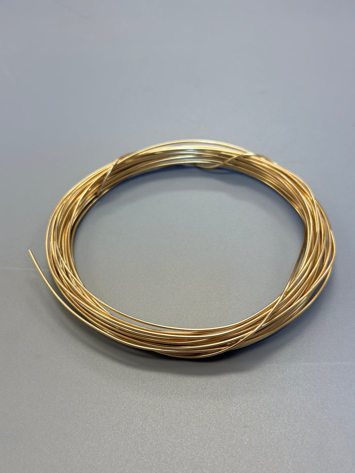 20 Feet (.91 ozt) 20 Gauge 14/20 Gold Filled Round Dead Soft Wire, Destash *Please Read Description