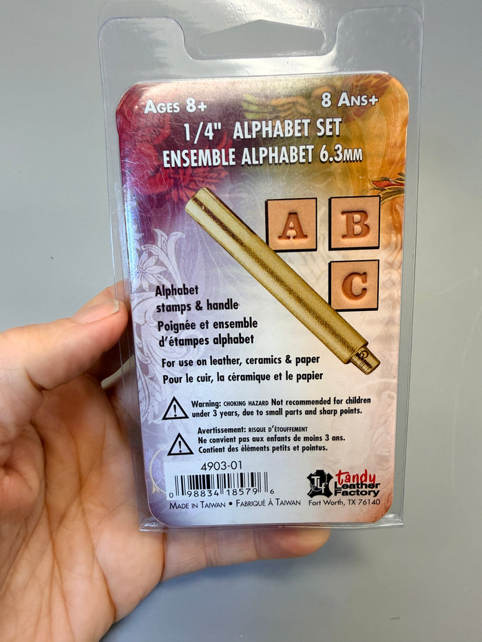 Letter Stamps for Leather (NOT METAL), Destash - *Please Read Description