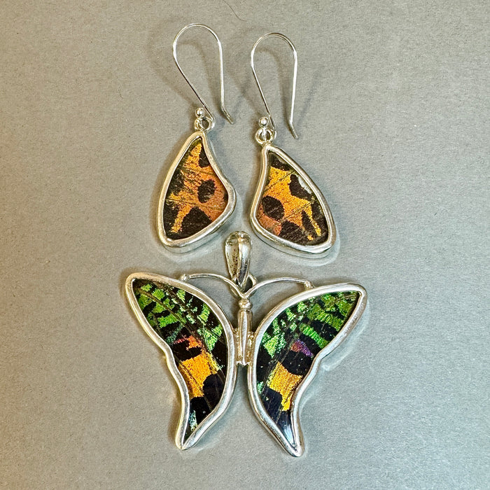 Butterfly Wing Jewelry Set BF2