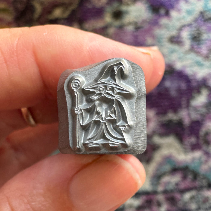 Wizard Metal Design Stamp, 11mm - Beaducation Original