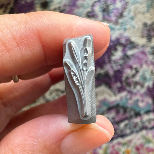 Cattails Metal Design Stamp, 15mm - Beaducation Original