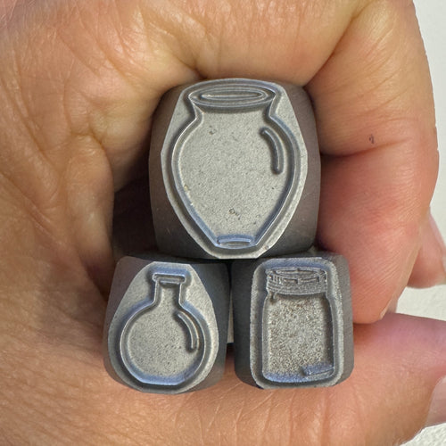 Vases and Mason Jar Stamps Destash - Please Read Description