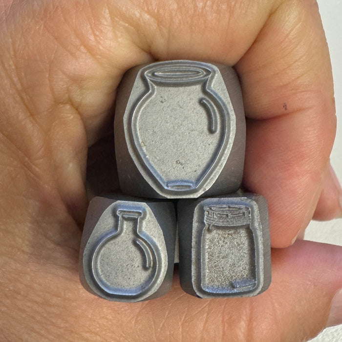 Vases and Mason Jar Stamps Destash - Please Read Description