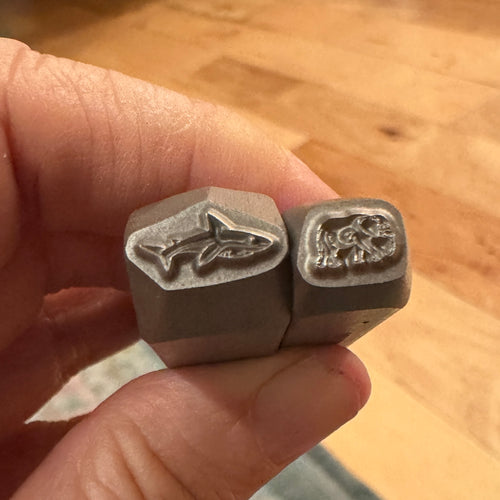 Shark and Elephant Stamps Destash - Please Read Description