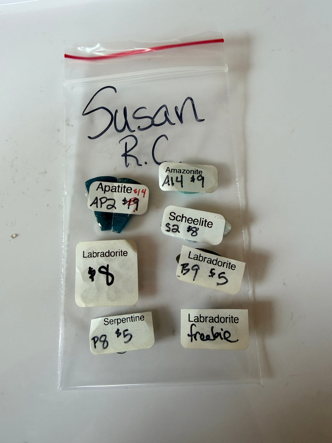 Susan R.C. Cab Sale Invoice 10/22/26