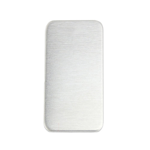 Aluminum BULK Rectangles 51mm (2") x 25mm (1"), 14 Gauge, Pack of 25