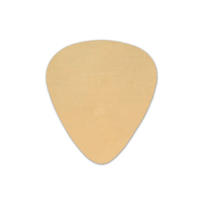 Brass BULK Guitar Pick, 25mm (1"), 20 Gauge, Pack of 25