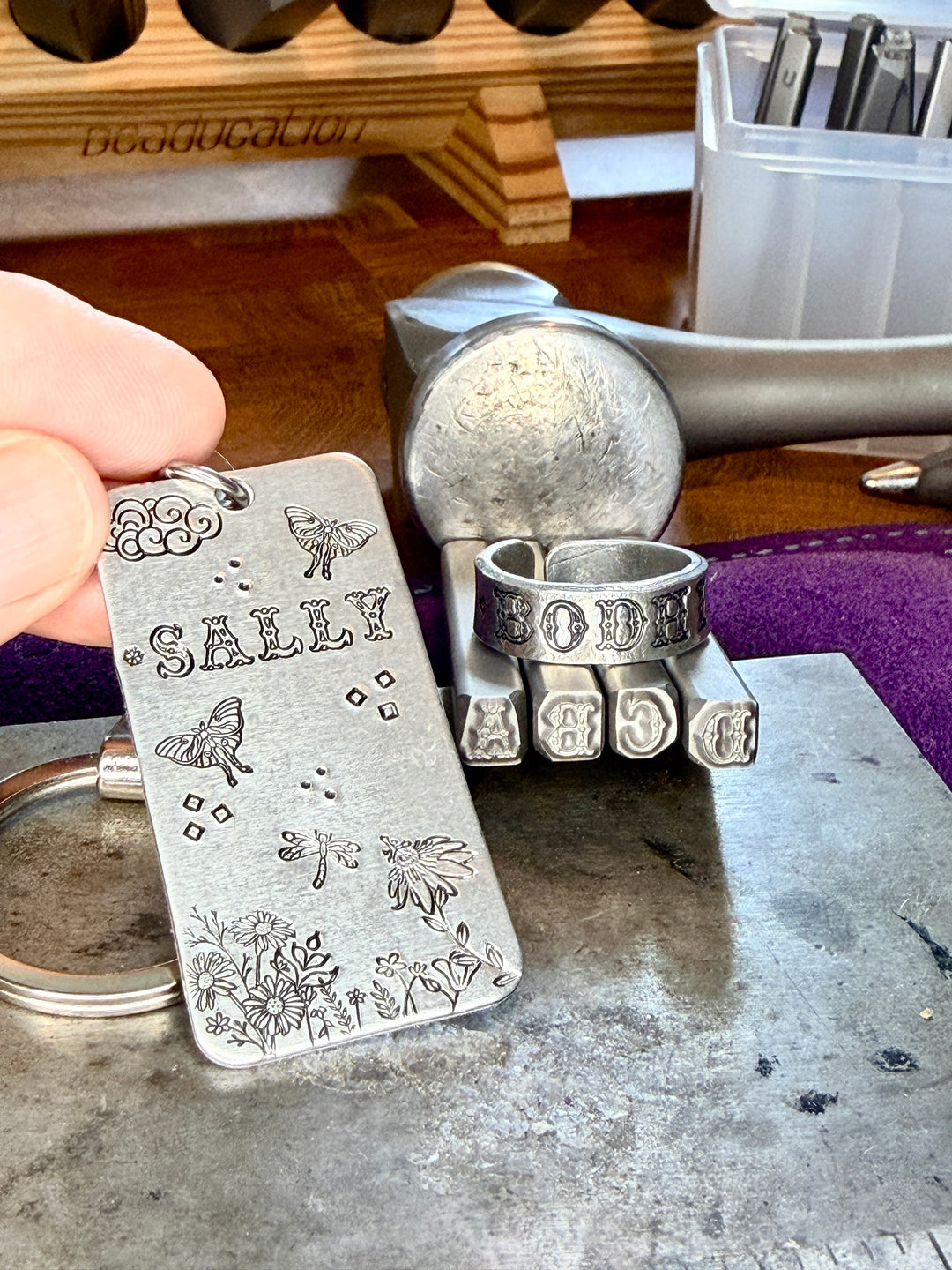 Cowgirl Carnival Letter Stamp Set, 5mm, Beaducation Original *PLEASE READ NOTE