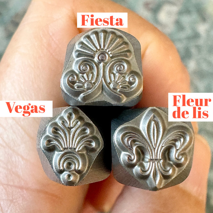 Vintage Element Vegas, Metal Design Stamp - Beaducation Original