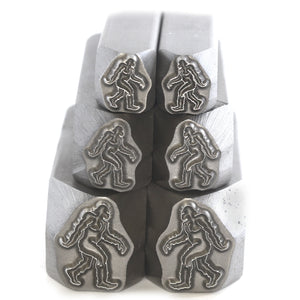 Bigfoot / Sasquatch Walking Right Metal Design Stamp, 10mm - Beaducation Original