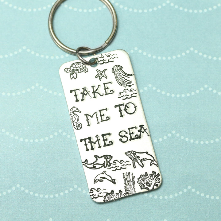 Orca Whale Swimming Left Metal Design Stamp, 11mm - Beaducation Original