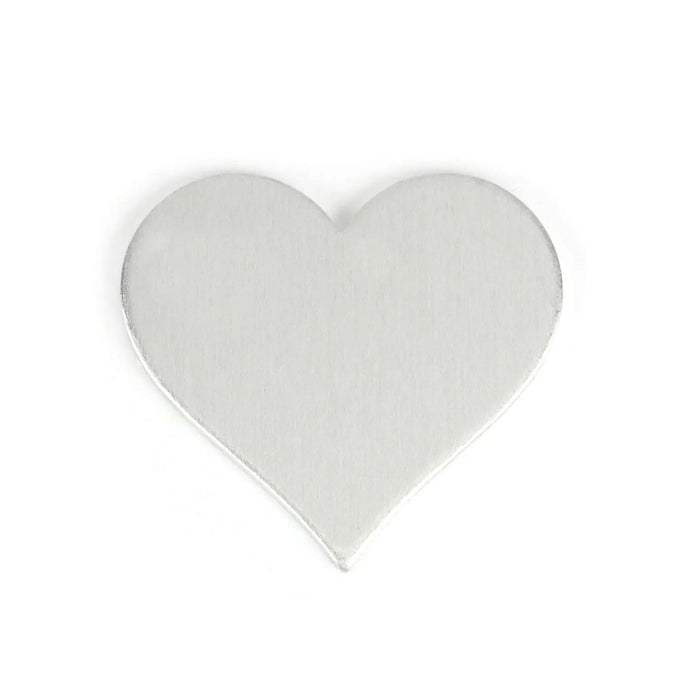 Aluminum BULK Hearts 223mm (.9"), 14 Gauge, Pack of 25