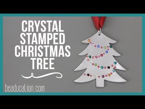 Aluminum Tree Ornament Blank, 58.4mm (2.3") x 51.4mm (2.04"), 18 Gauge - Beaducation Original
