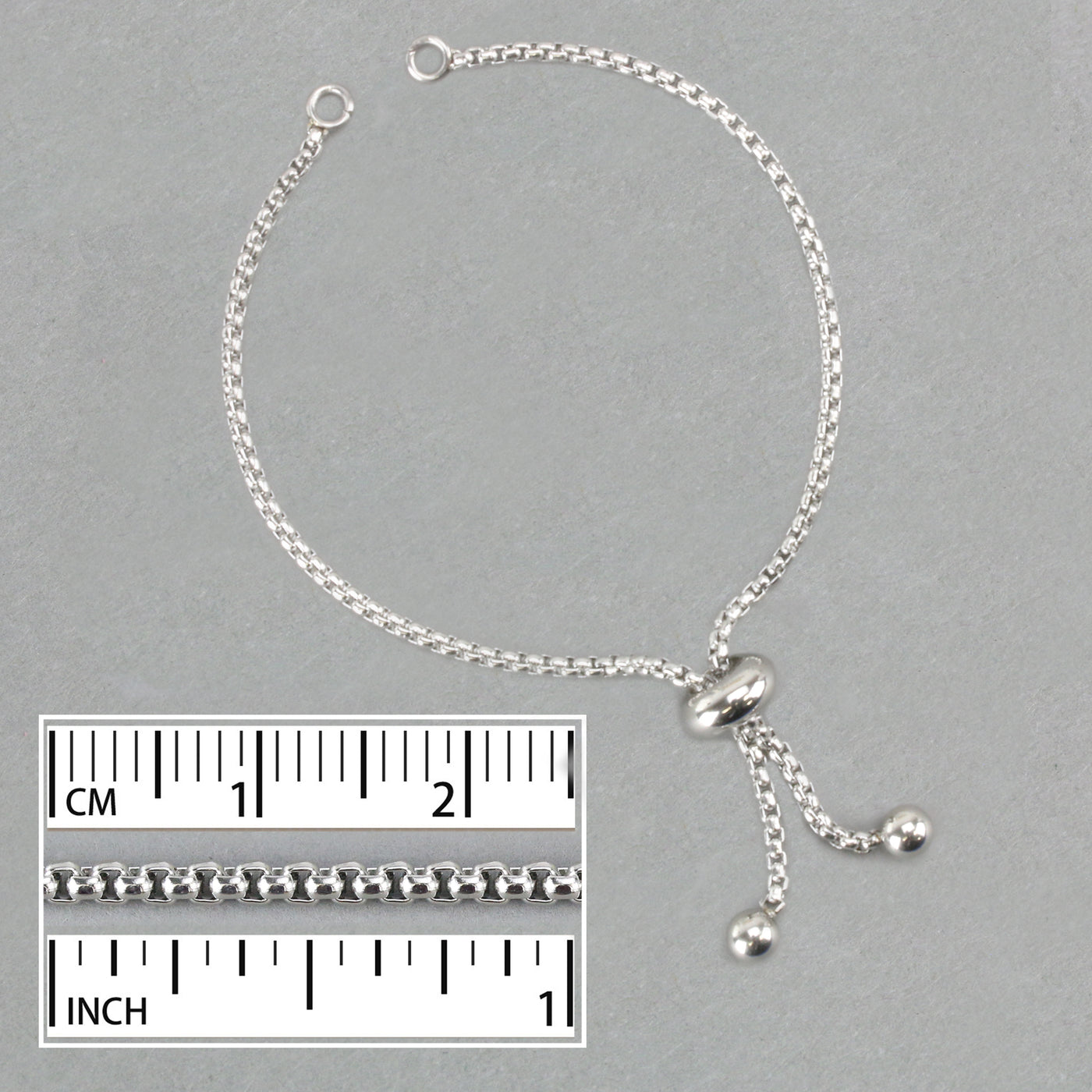 Adjustable Bolo Clasp Bracelet with Diamonds in Sterling Silver Mann's  Jewelers