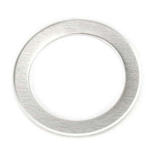 Metal Stamping Blanks Aluminum Washer , 51mm (2") with 38mm (1.5") ID, 14g, Pack of 5