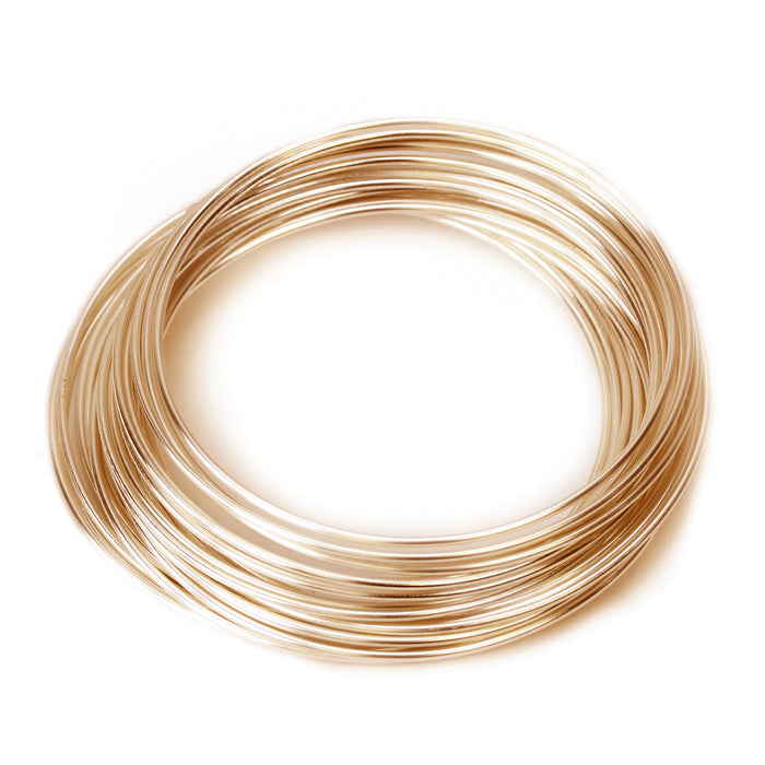 26 Gauge Gold Filled, Round, Dead Soft Wire -1/4 oz (~20 ft)