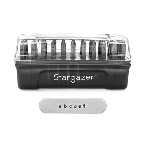 Metal Stamping Tools Impressart Stargazer Lowercase Letter Set, 2mm