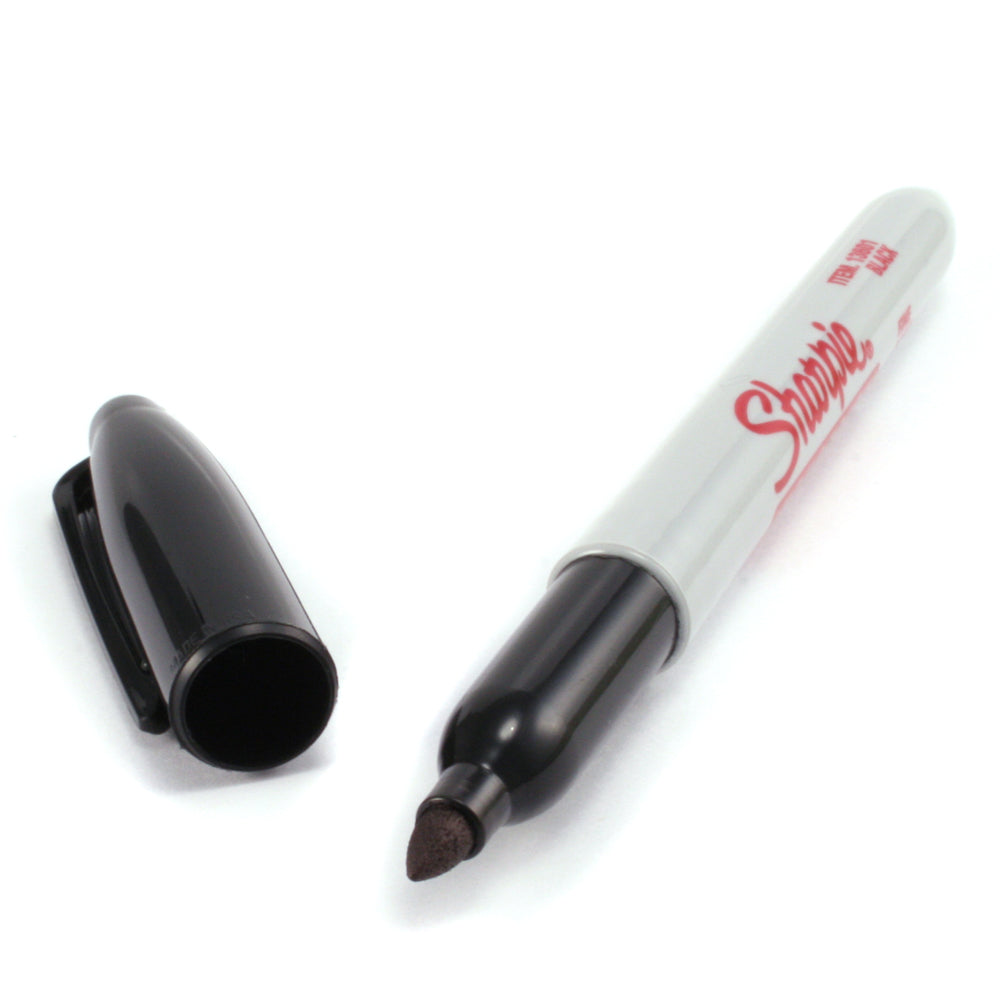 Learn Foreign Language Skills Sharpie Card 5 Fine Tip Permanent Markers -  Black