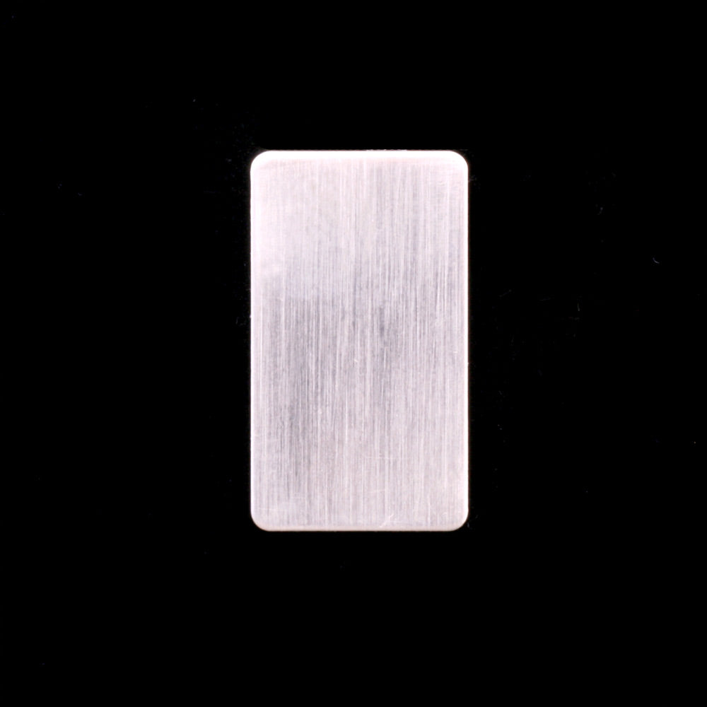 Sterling Silver Rectangle, 15mm (.60