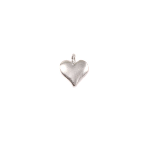 Charms & Solderable Accents Sterling Silver Heart Charm