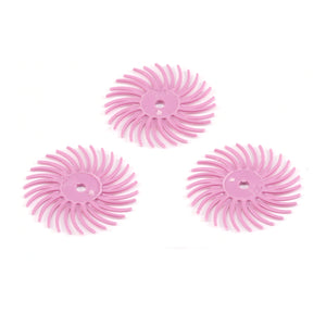 Jewelry Making Tools 3M Radial Disc 3/4" Pumice (Pink) - 3 Pack